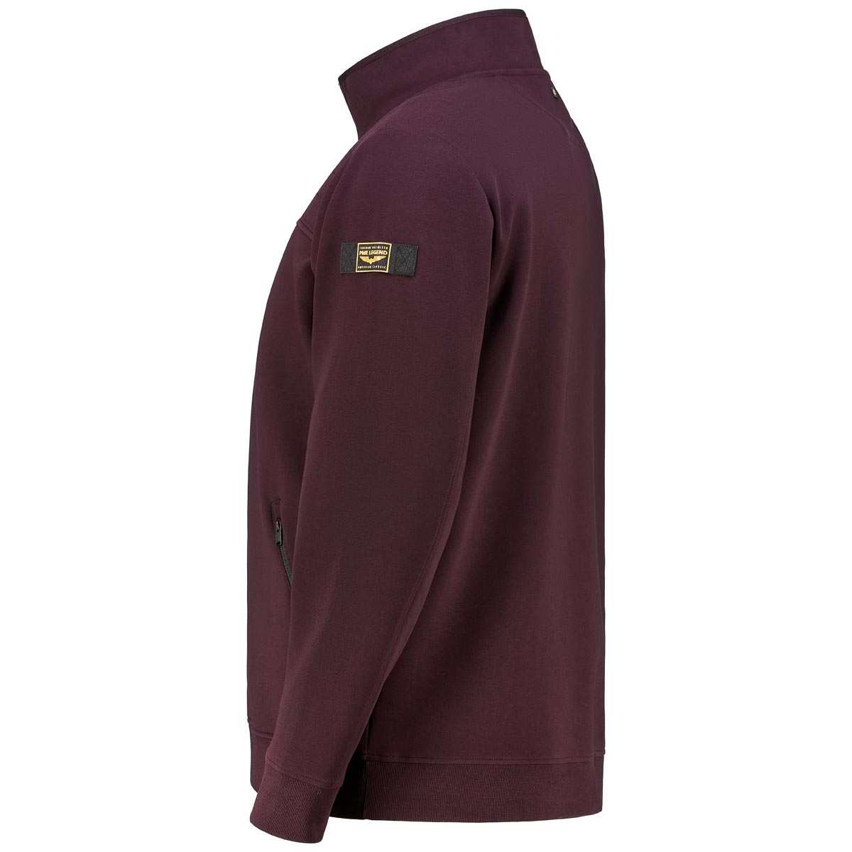 PME LEGEND Sweatjacke mit Stretch lila