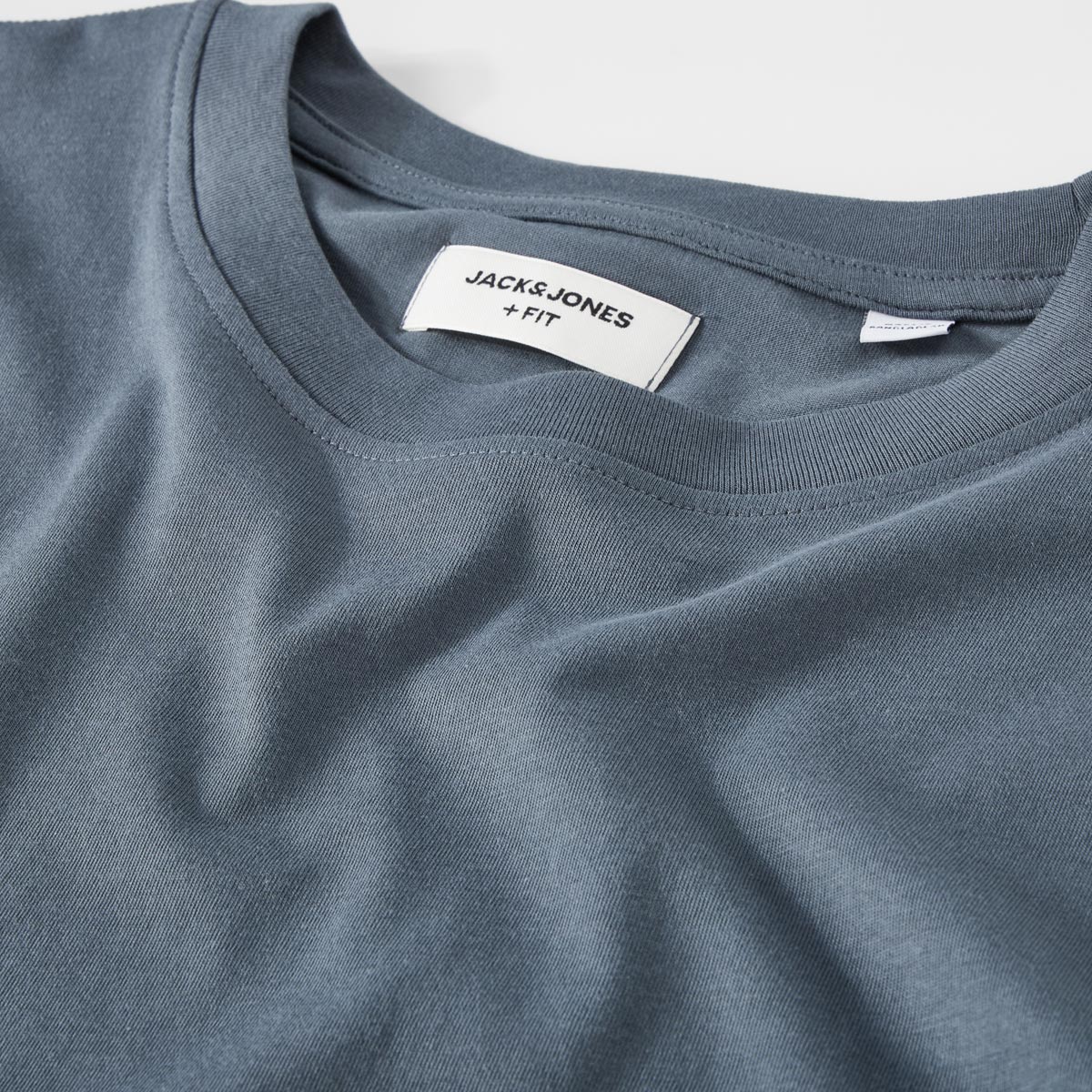 Jack&Jones T-Shirt mit Label-Print grau