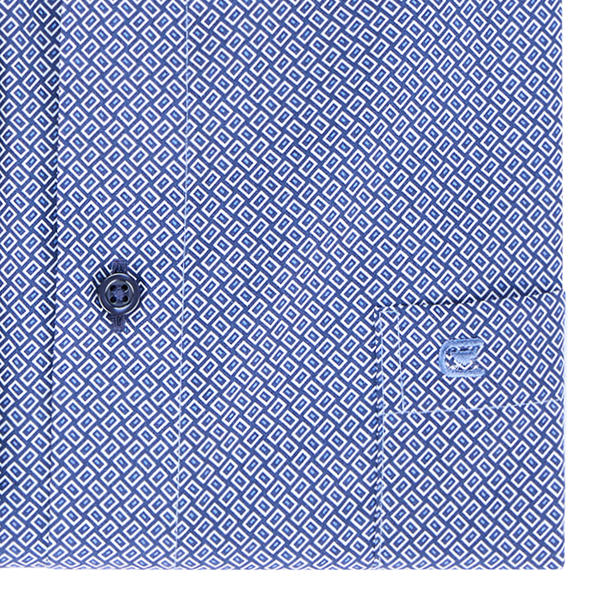 CASA MODA Bügelfreies Businesshemd, langarm blau