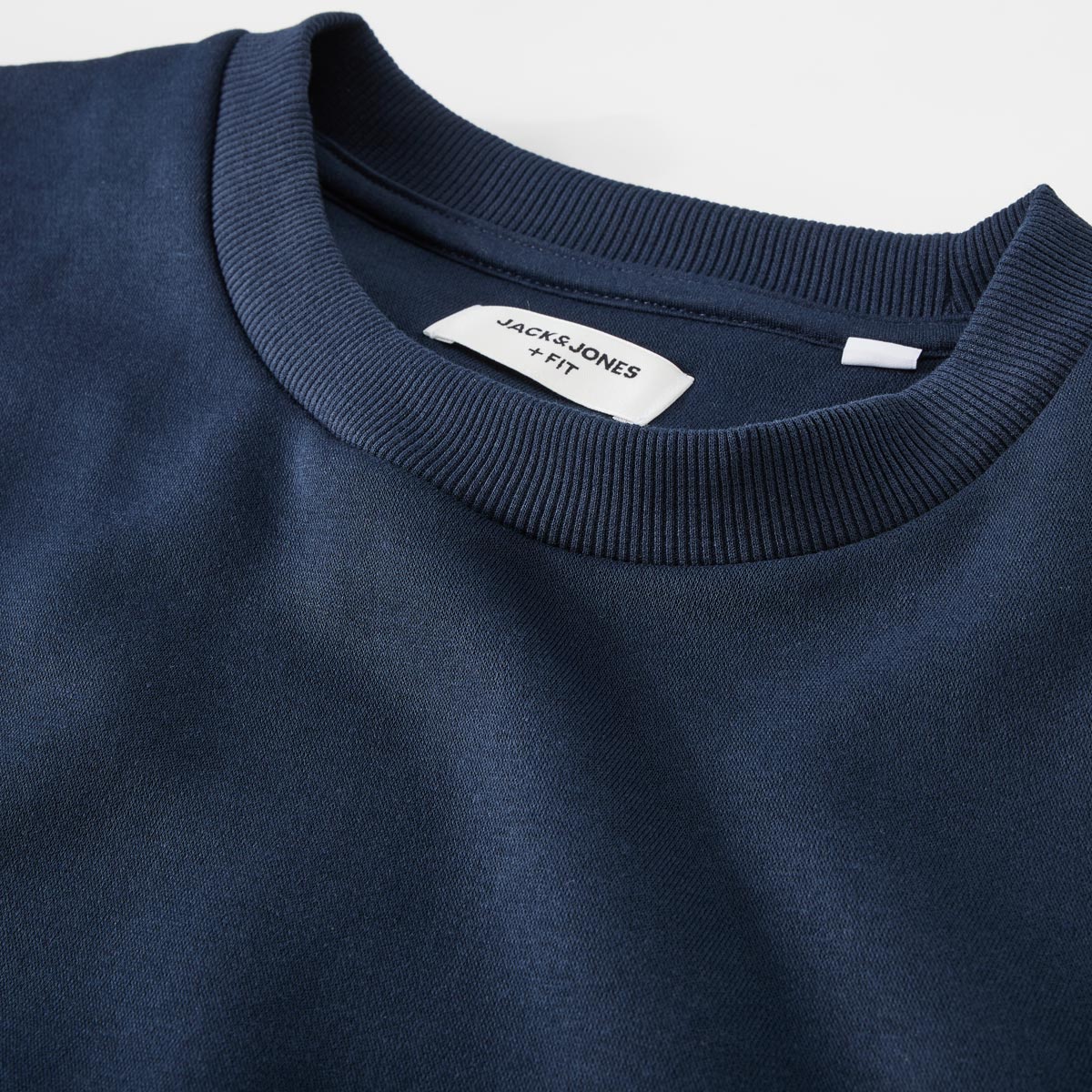 Jack&Jones Sweatshirt aus Baumwollmischung blau