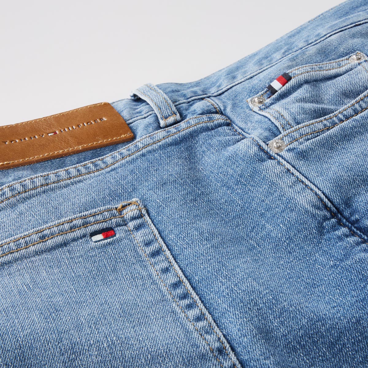 Tommy Hilfiger Stretch-Jeans "Madison", Regular Fit blau