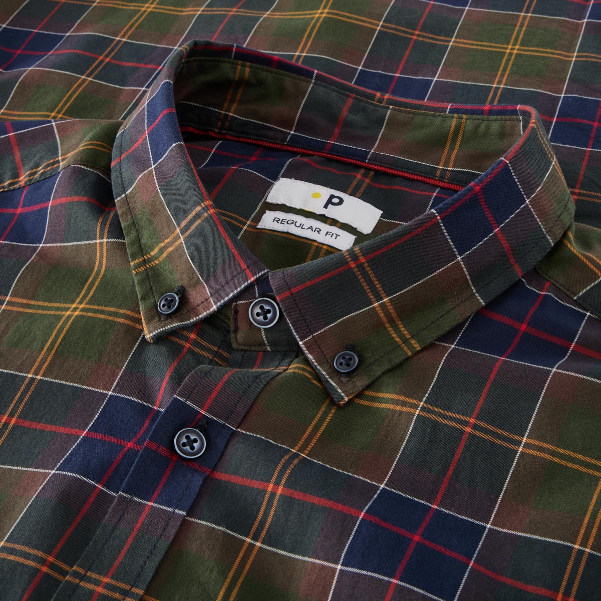 Pfundskerl Kariertes Freizeithemd blau