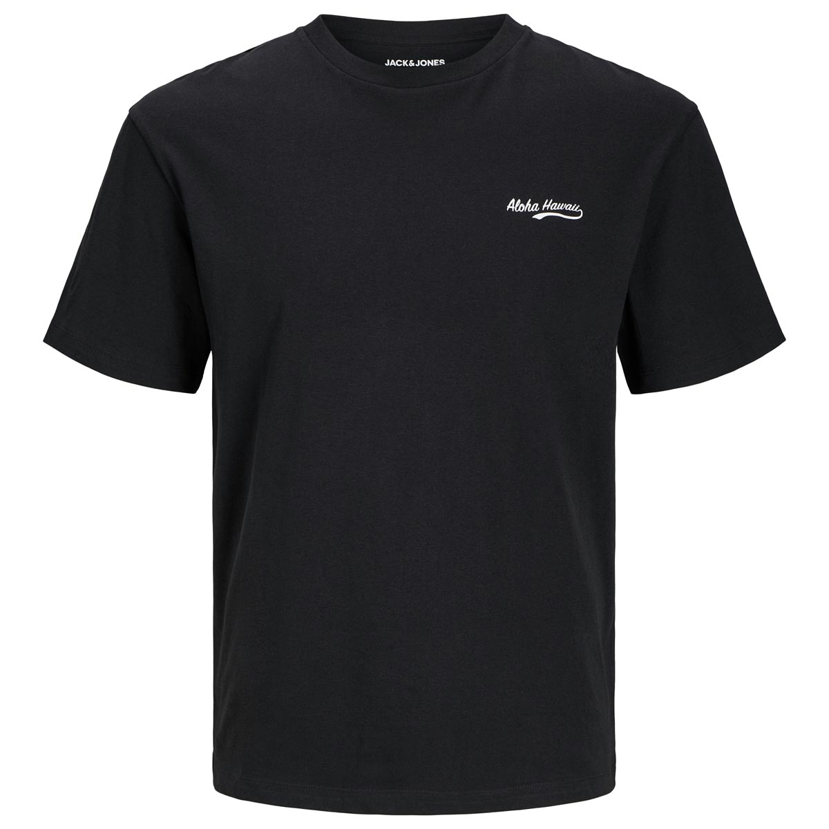 Jack&Jones T-Shirt mit Print auf Vorder- und Rückseite schwarz