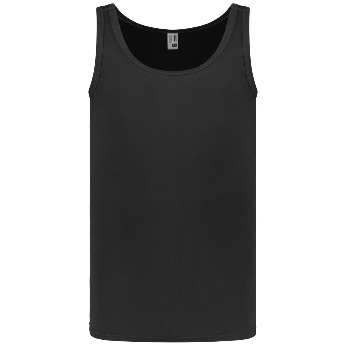 ADAMO Doppelpack Unterhemden aus Baumwolle schwarz ADAMO Doppelpack Unterhemden aus Baumwolle schwarz