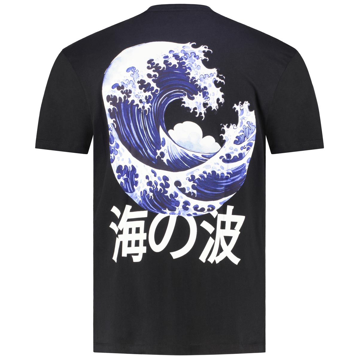 Jack&Jones T-Shirt mit Print auf Vorder- und Rückseite schwarz