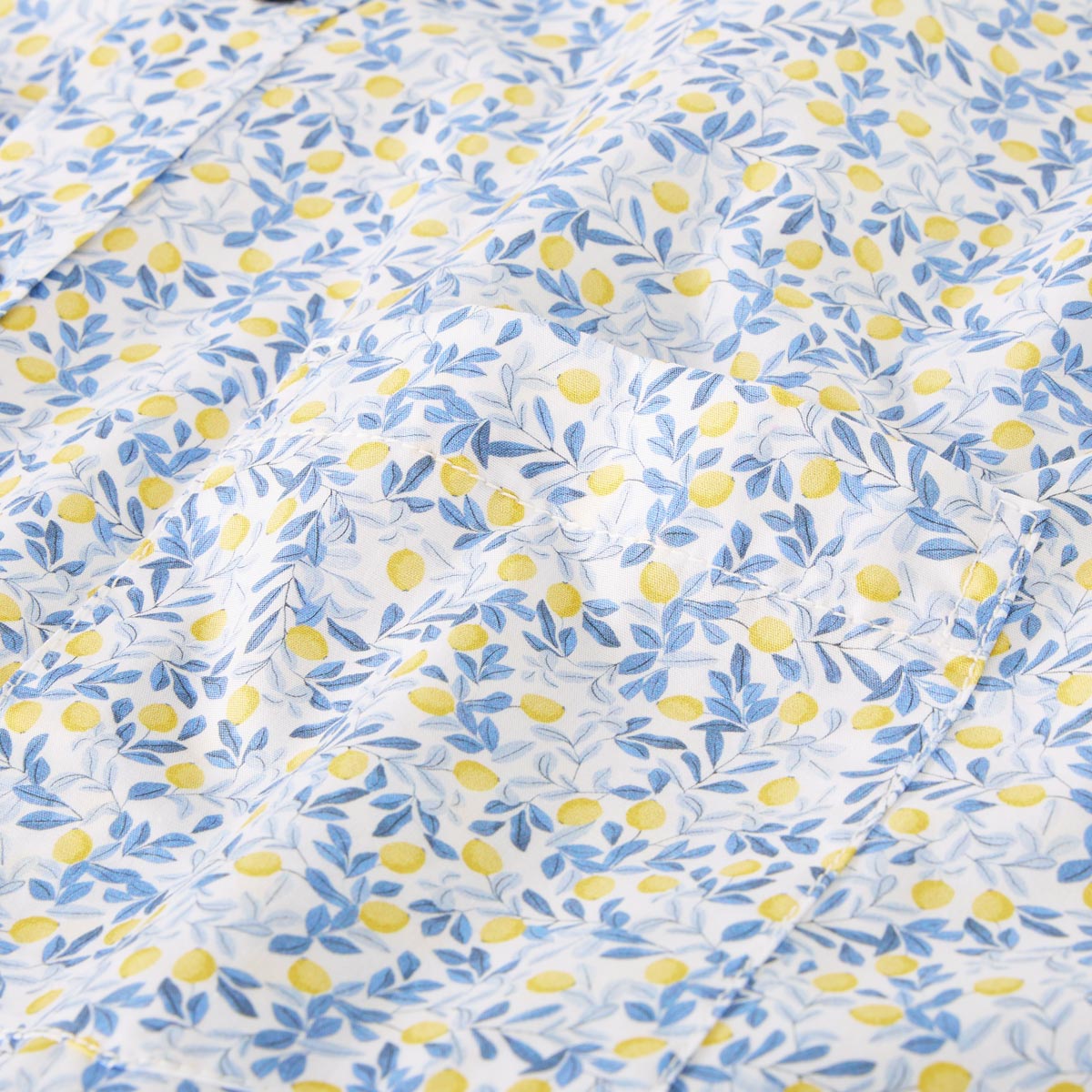 CASA MODA Freizeithemd mit floralem Muster gelb