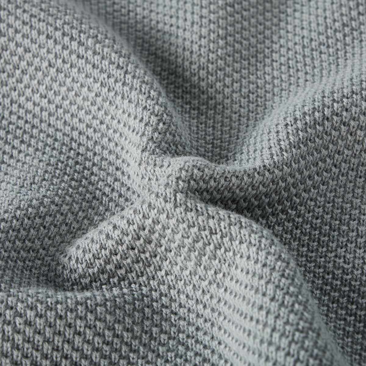 camel active Strickjacke mit Struktur blau