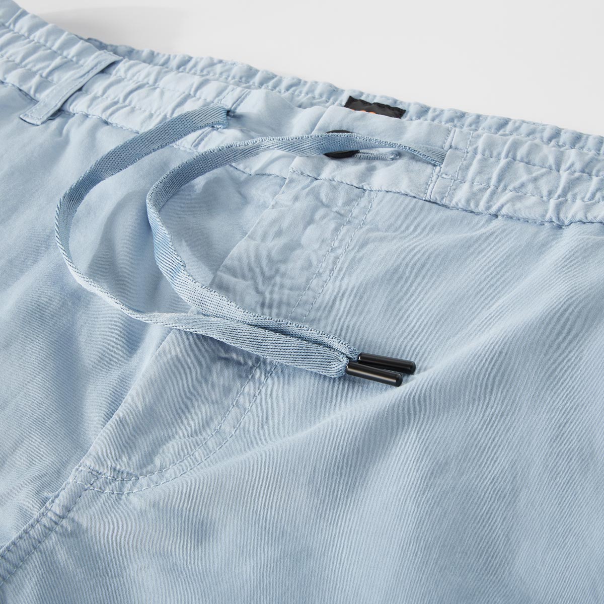 BOSS Stretch-Chino-Shorts "Chino tapered" hellblau