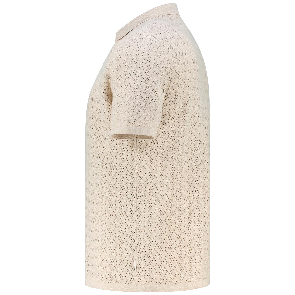 Jack&Jones Strick-Poloshirt grau