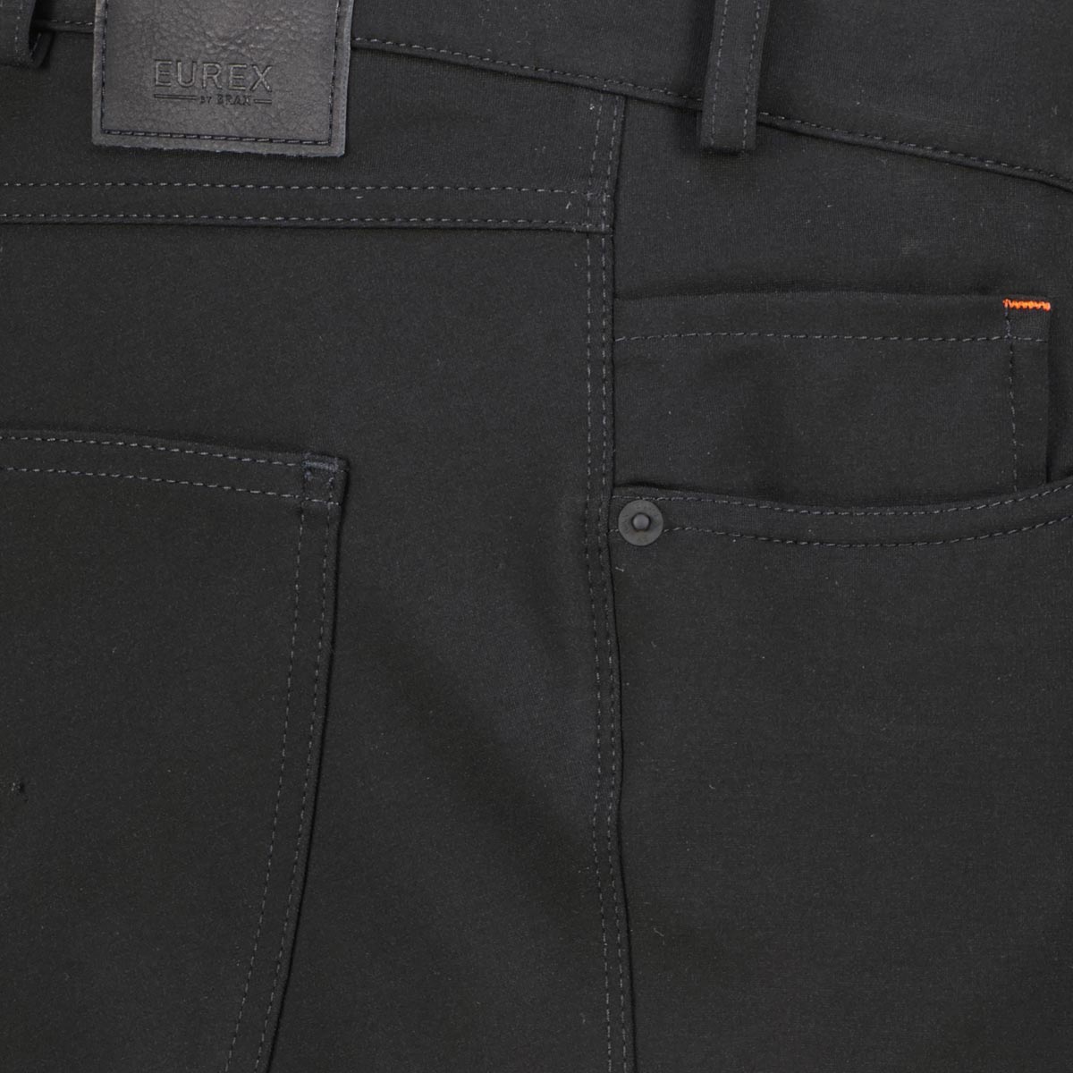 Eurex by Brax Stretch-Hose "Luke", Tapered Fit schwarz/schwarz