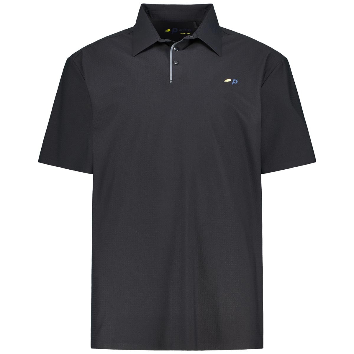 Pfundskerl p ACTIVE Funktions-Poloshirt, schnelltrocknend Farbe schwarz Grö günstig online kaufen