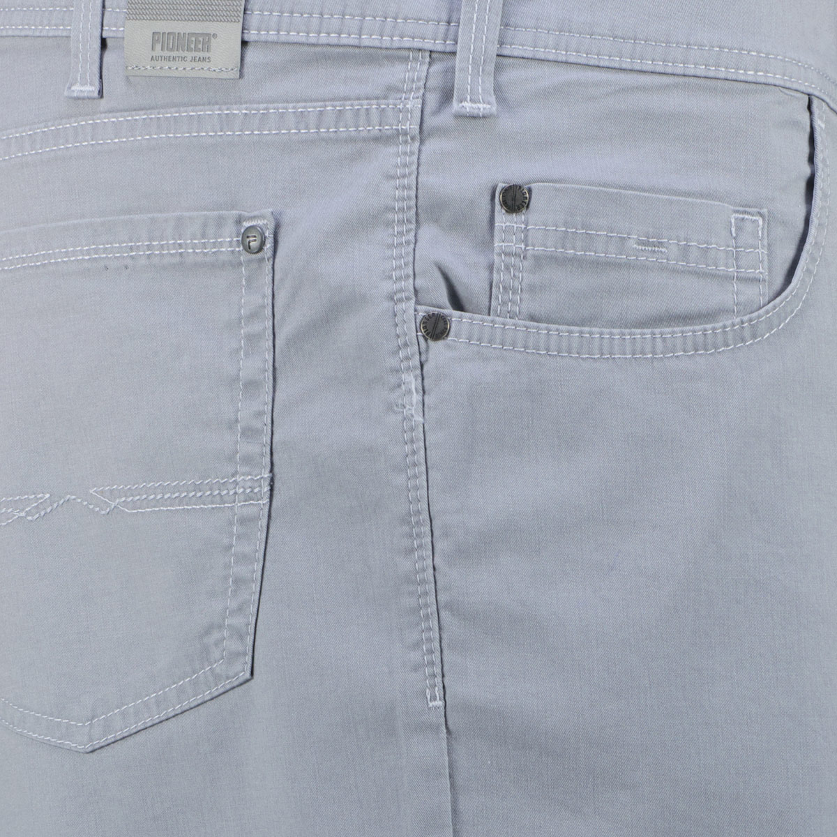 Pioneer Shorts mit Elasthan grau