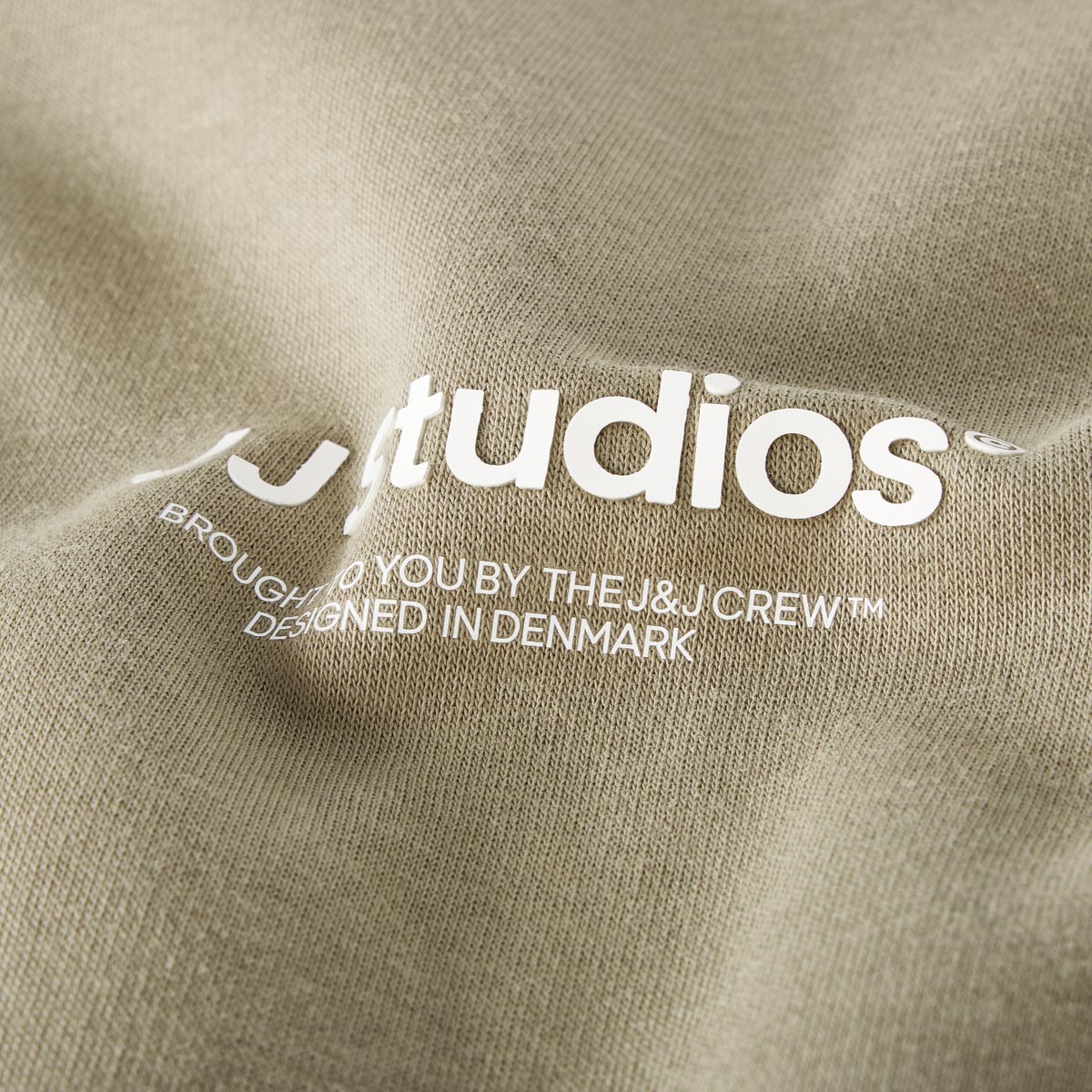 Jack&Jones Pullover aus Baumwolle oliv