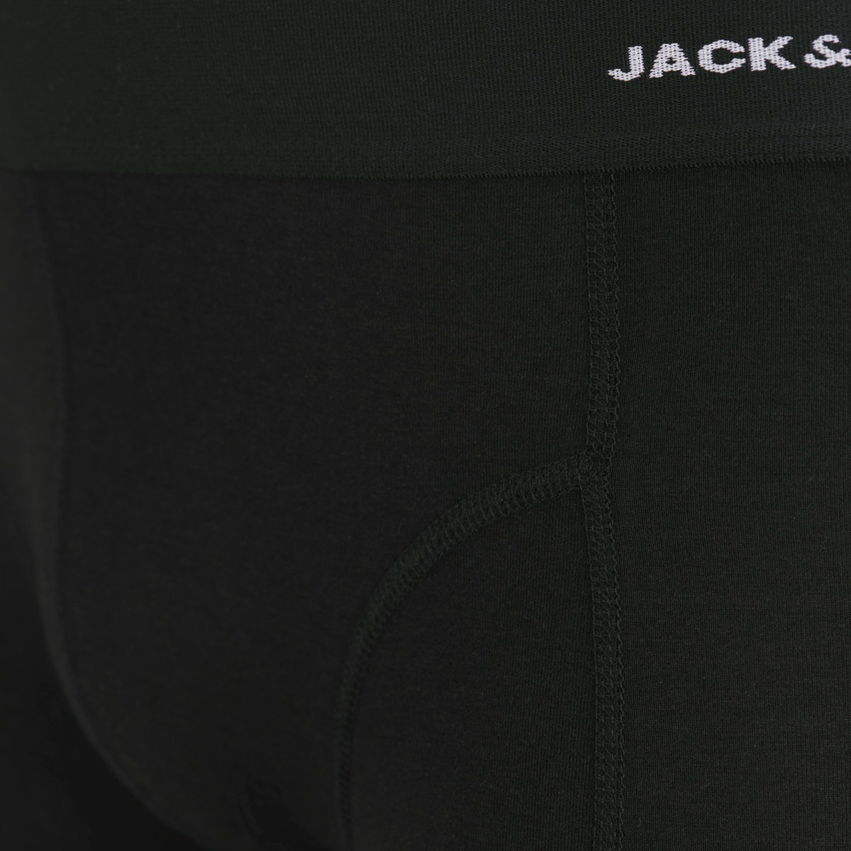 Jack&Jones 3er-Pack Pants aus Bambus-Viskose-Mix mit Stretch schwarz