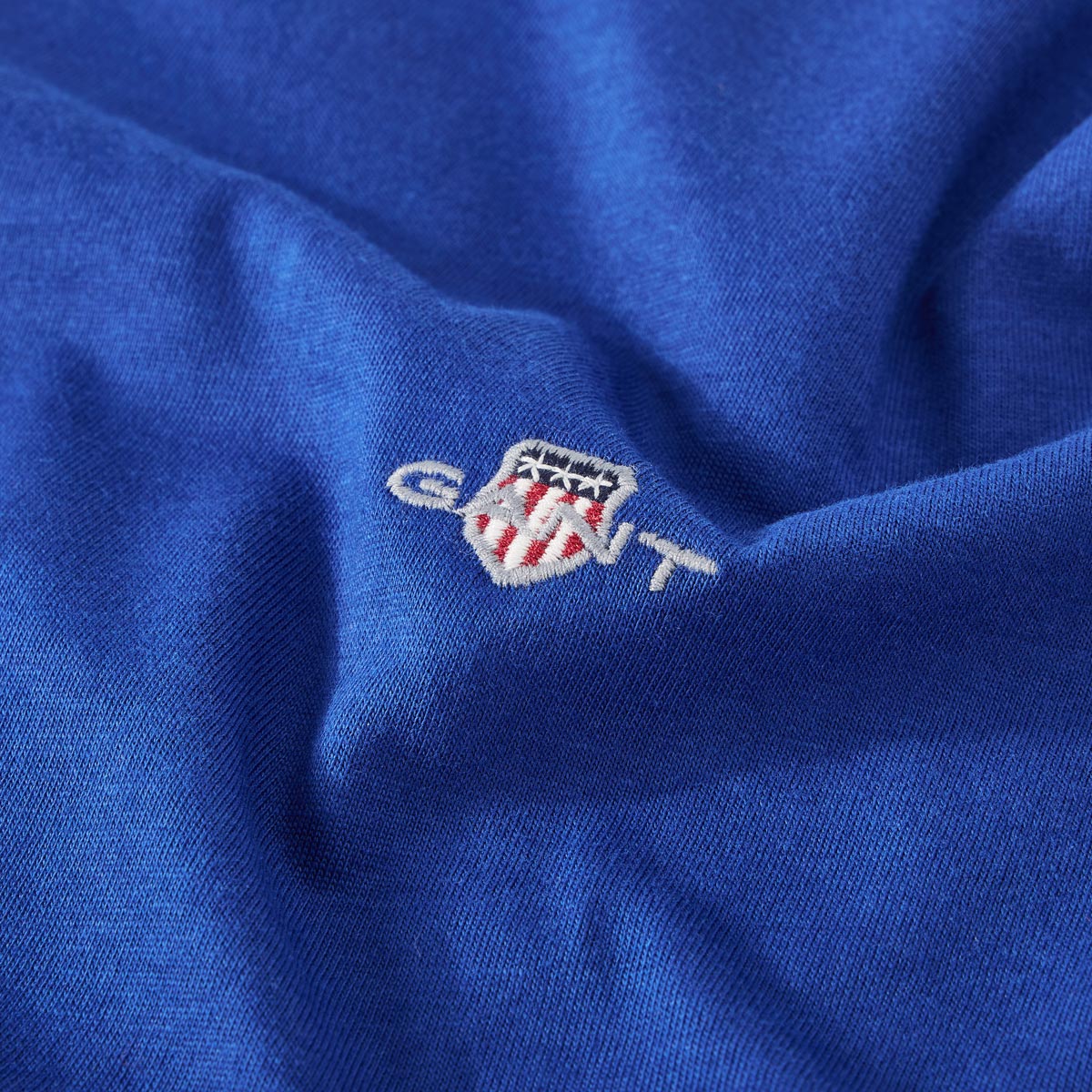 Gant T-Shirt aus Baumwolle blau