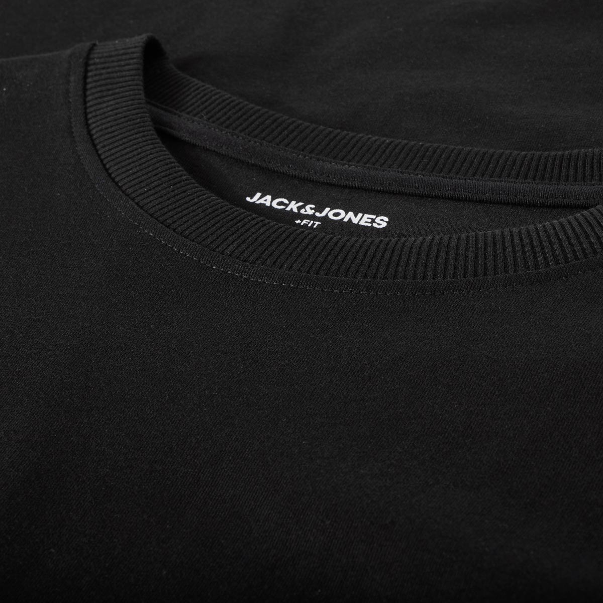 Jack&Jones T-Shirt mit Label-Print Farbe schwarz Größe: 6XL günstig online kaufen