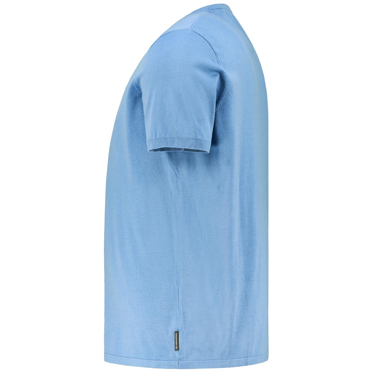 CASA MODA T-Shirt aus Baumwolle hellblau