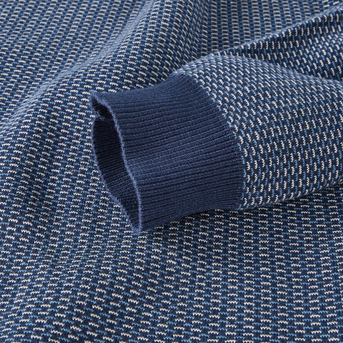 Hajo Troyer aus Baumwolle royalblau