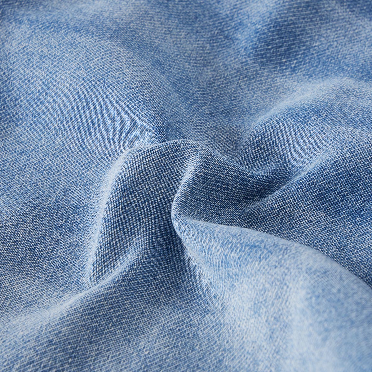 camel active Jeans-Shorts mit Stretch mittelblau