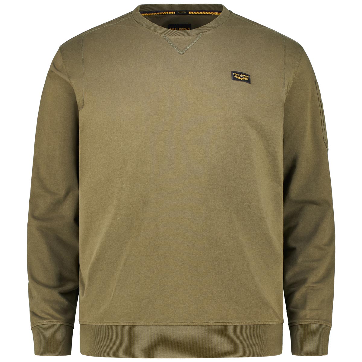 PME LEGEND Sweatshirt mit Elasthan Farbe grün Größe: 3XL günstig online kaufen