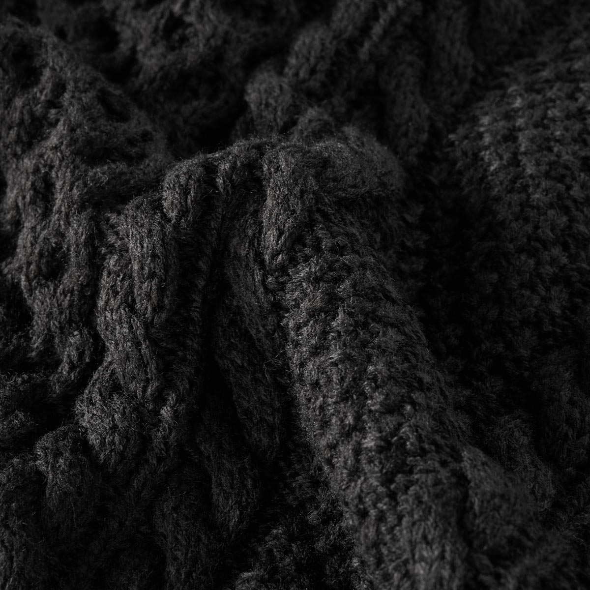 Jack&Jones Pullover mit Struktur schwarz