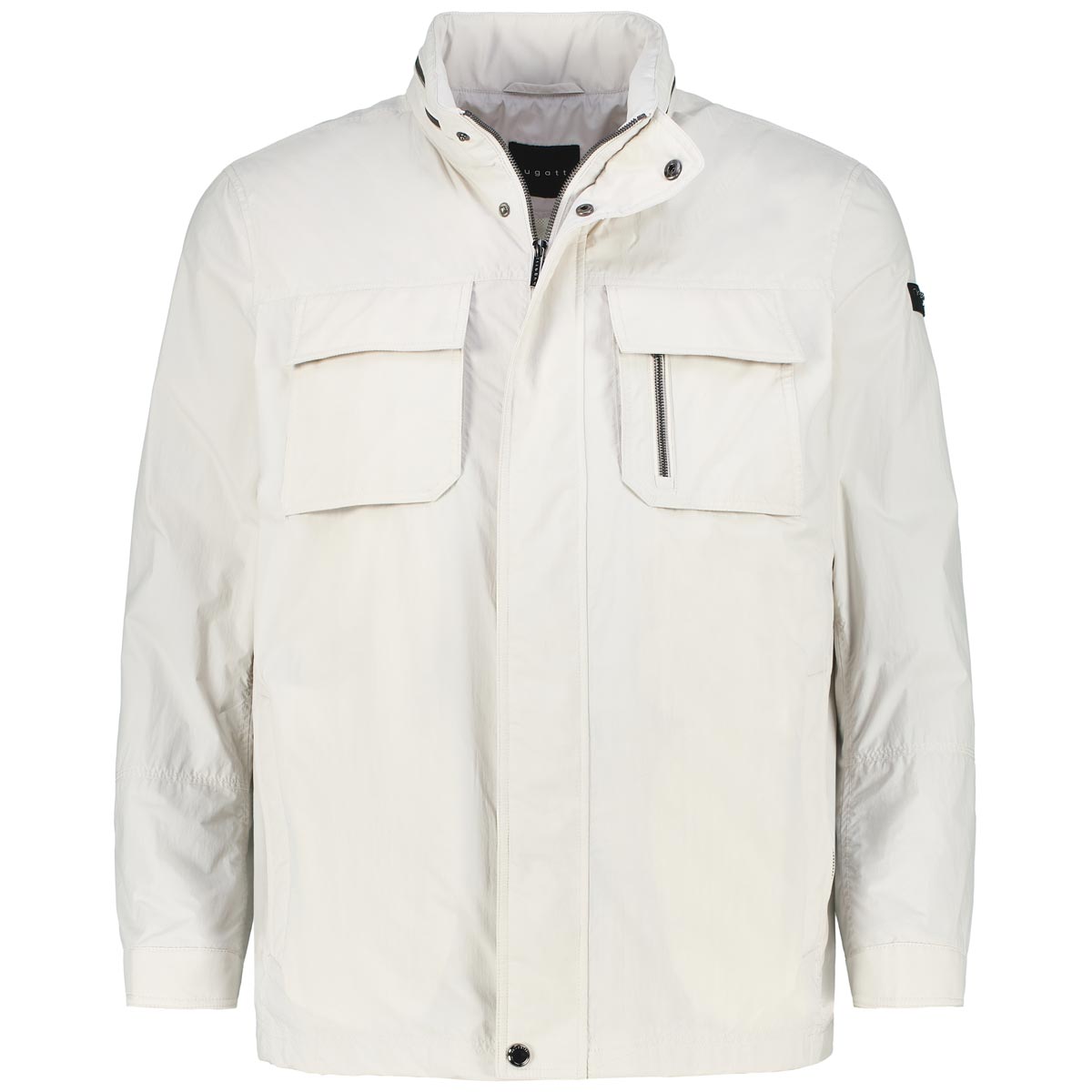 Leichte Jacke mit verstaubarer Kapuze, wasserabweisend