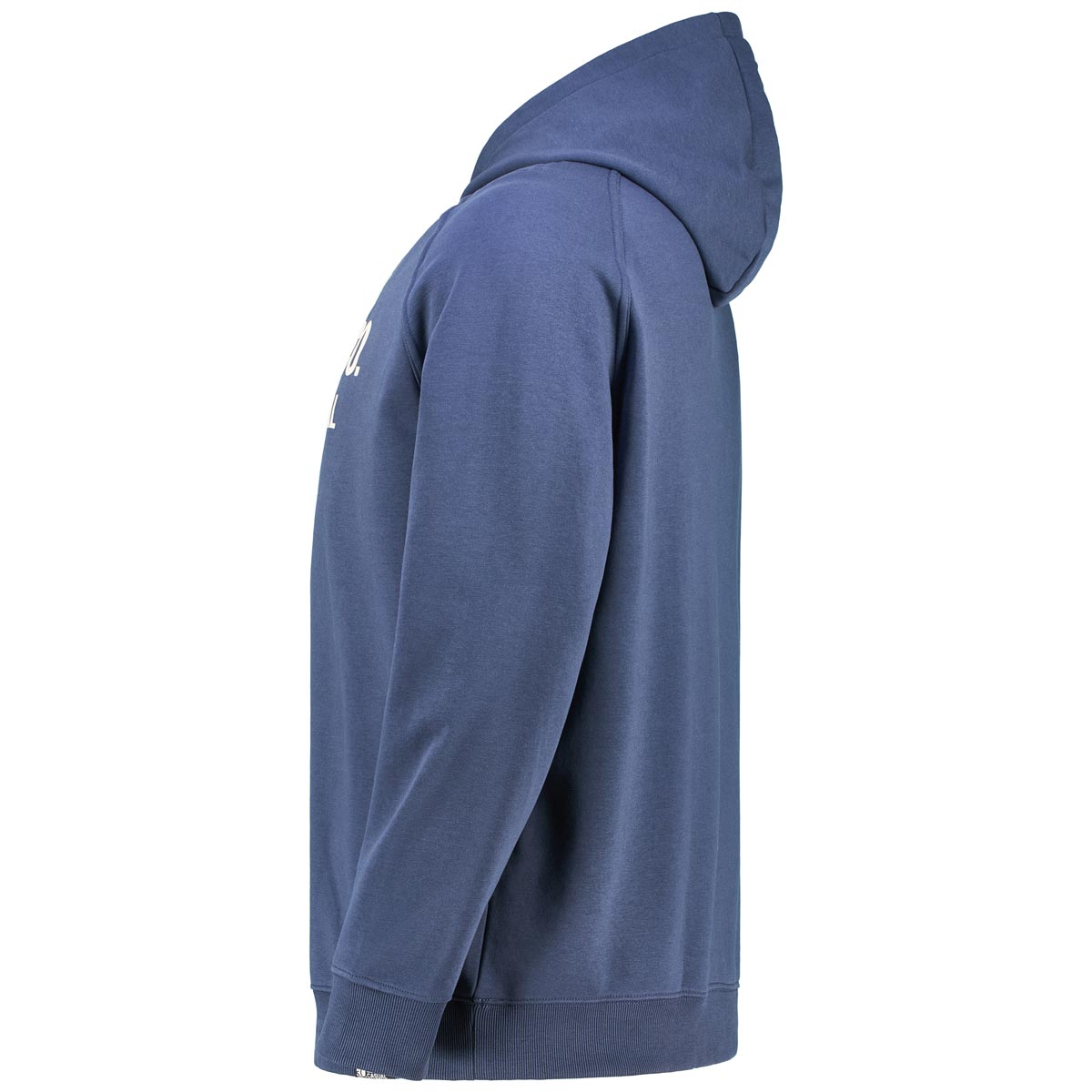 s.Oliver Hoodie mit Label-Print Farbe blau Größe: 6XL günstig online kaufen