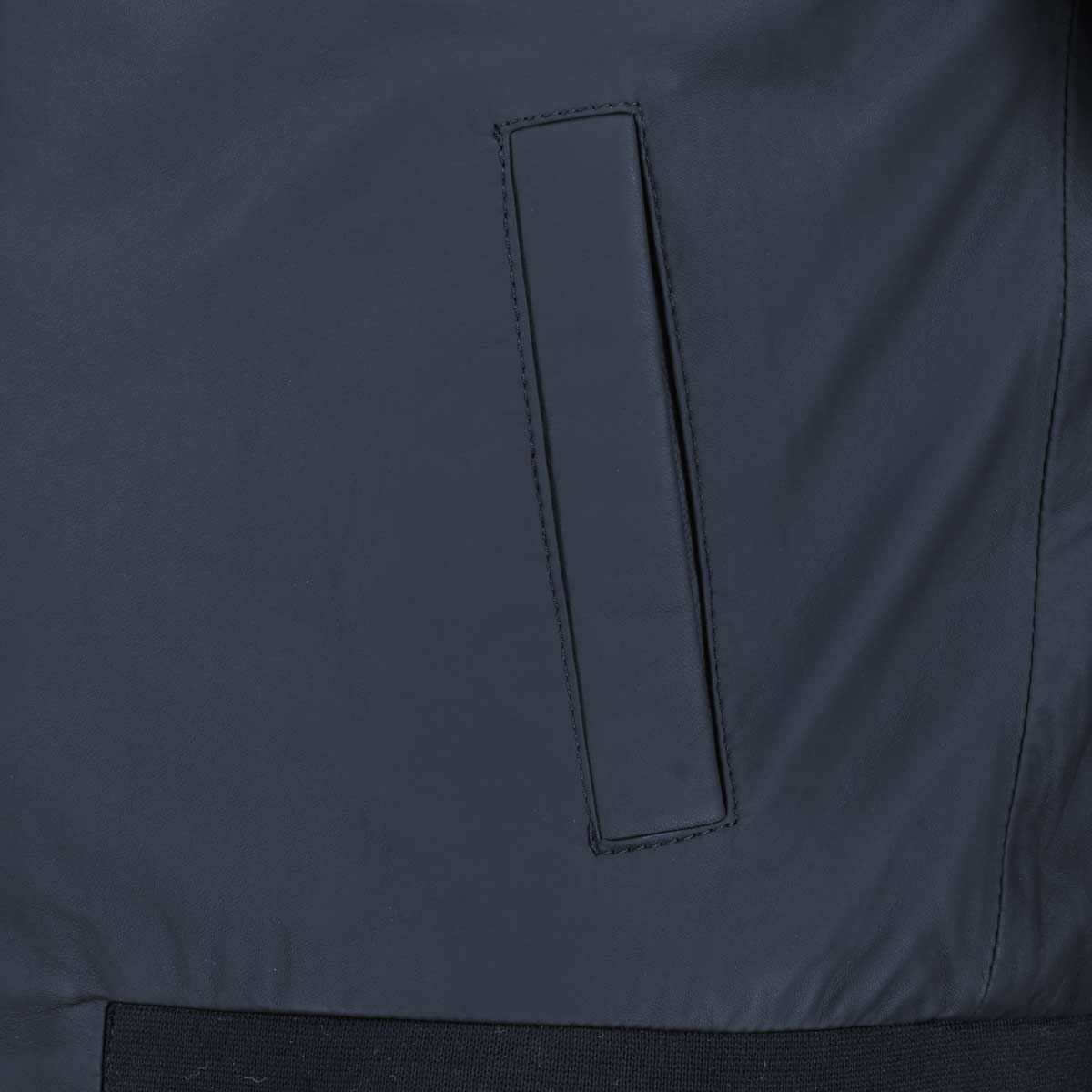 Maddox Lederblouson aus Lammleder marine