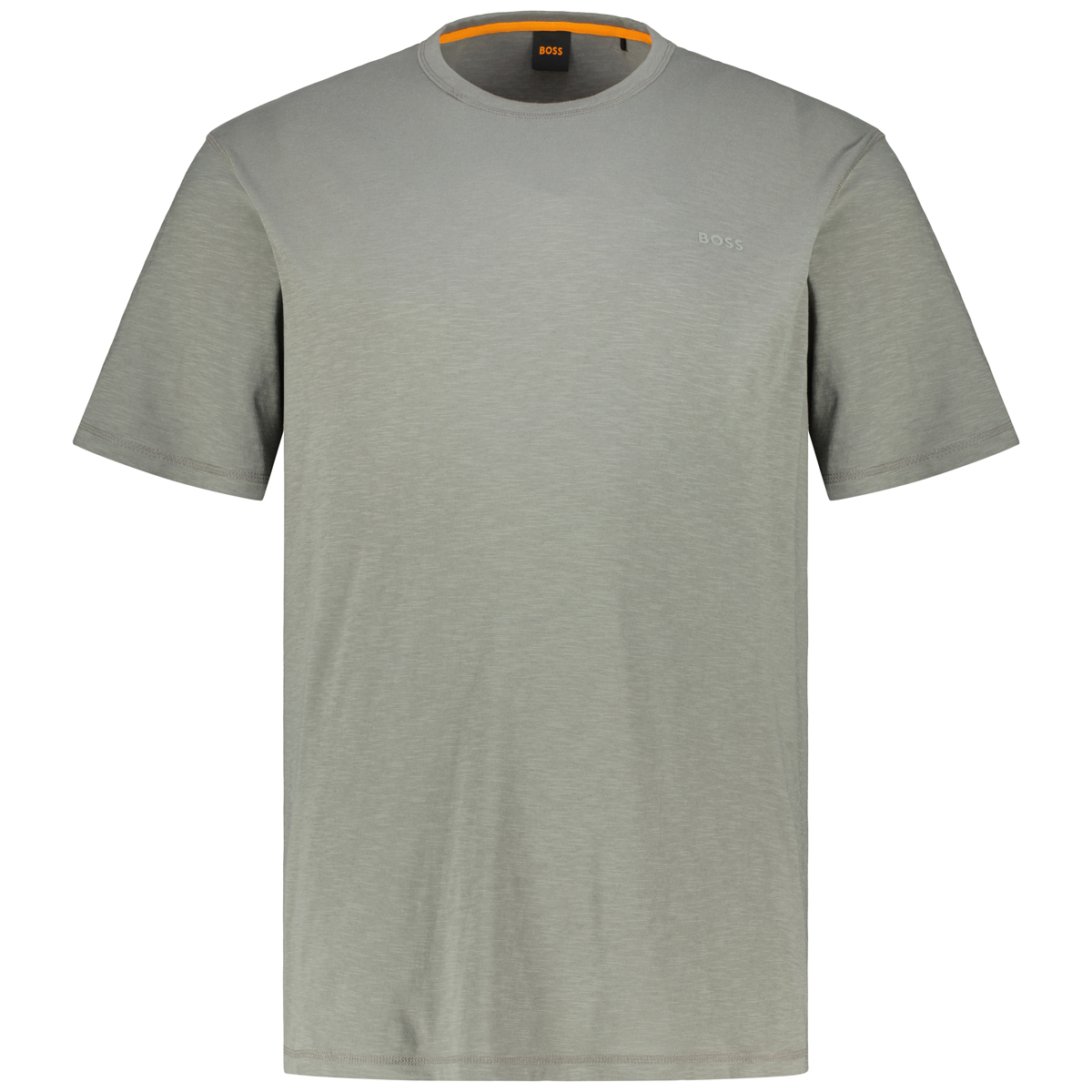 BOSS T-Shirt aus Biobaumwolle Farbe grau Größe: 4XL günstig online kaufen