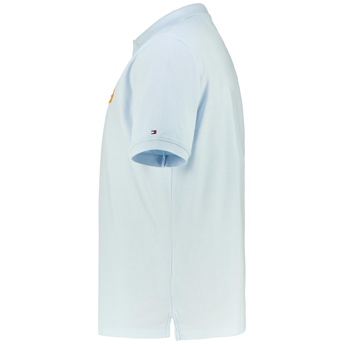 Tommy Hilfiger Poloshirt mit Label-Stickerei Farbe hellblau Größe: 4XL günstig online kaufen