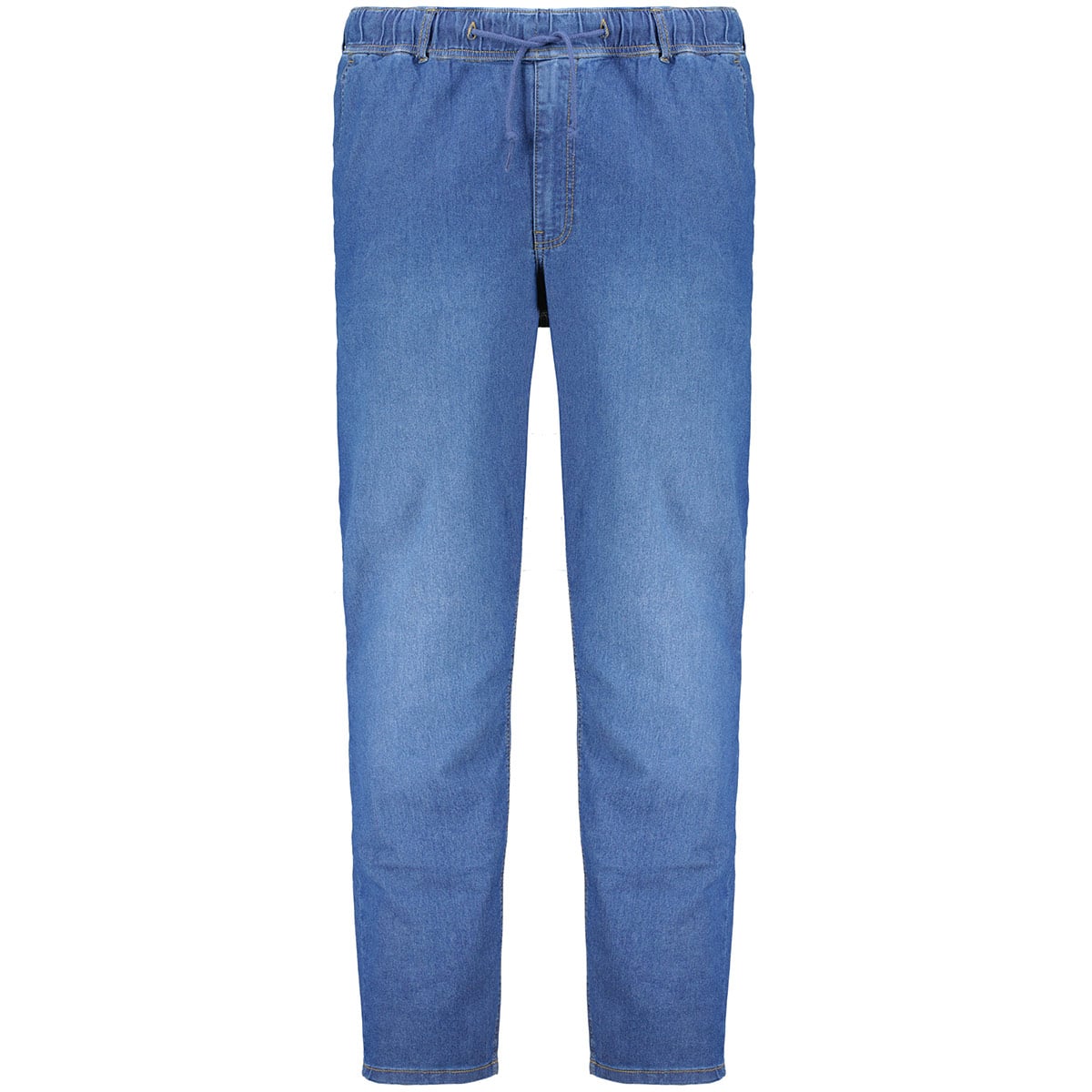 ADAMO Schlupfjeans mit Dehnbund, Regular Fit mittelblau ADAMO Schlupfjeans mit Dehnbund, Regular Fit mittelblau