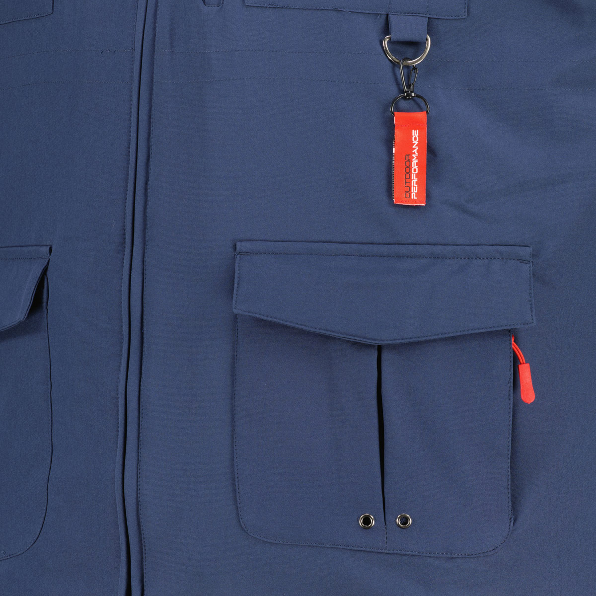 ADAMO Outdoor-Weste mit Stretch dunkelblau