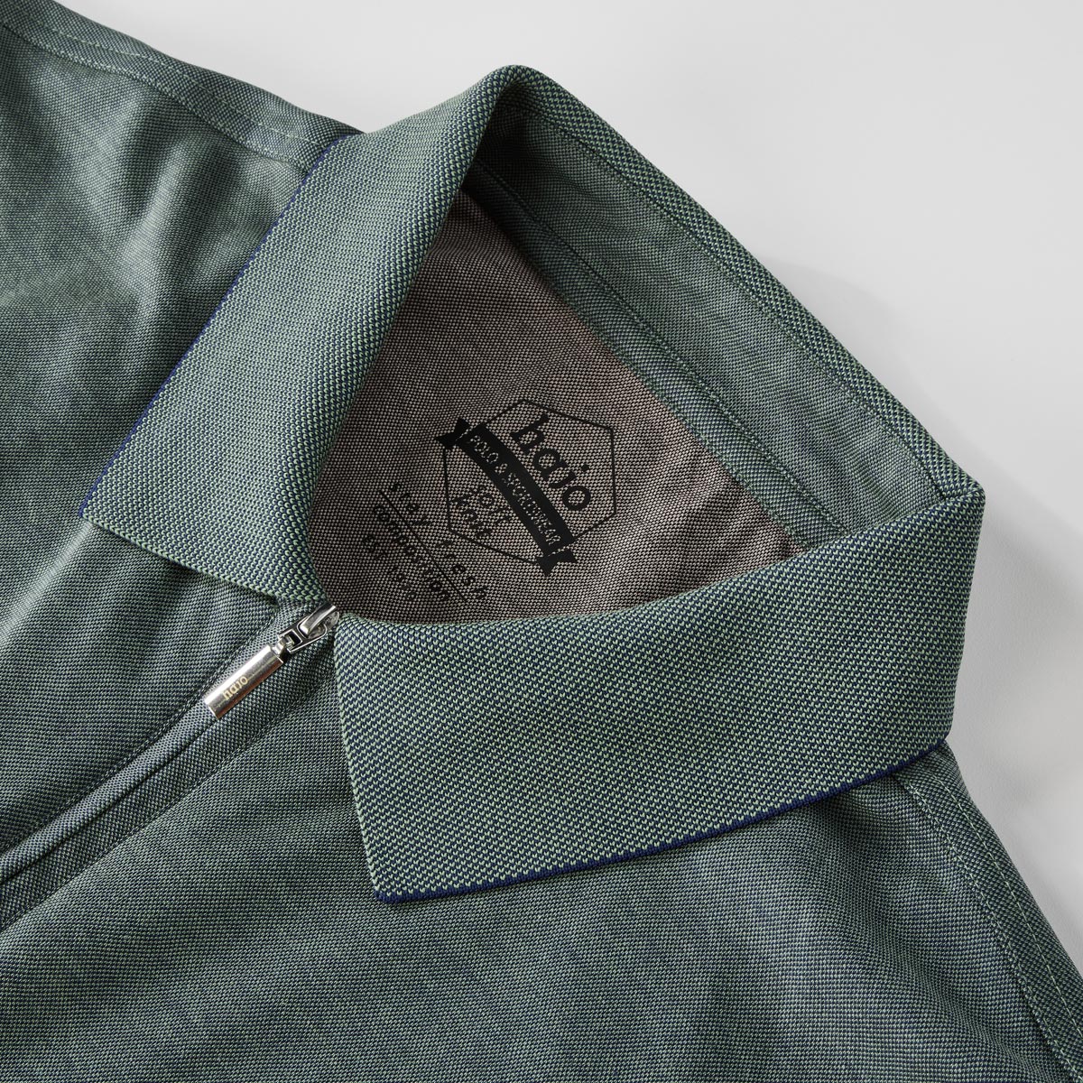 Hajo Poloshirt aus Baumwollmischung seegrün