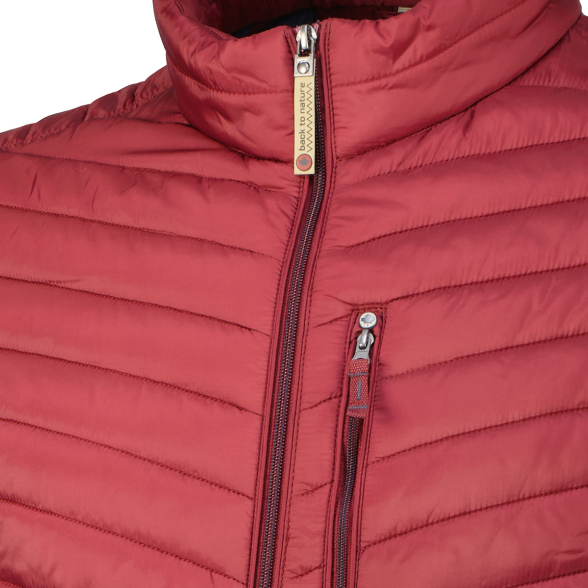 Redpoint Federleichte Steppjacke "Walker" weinrot