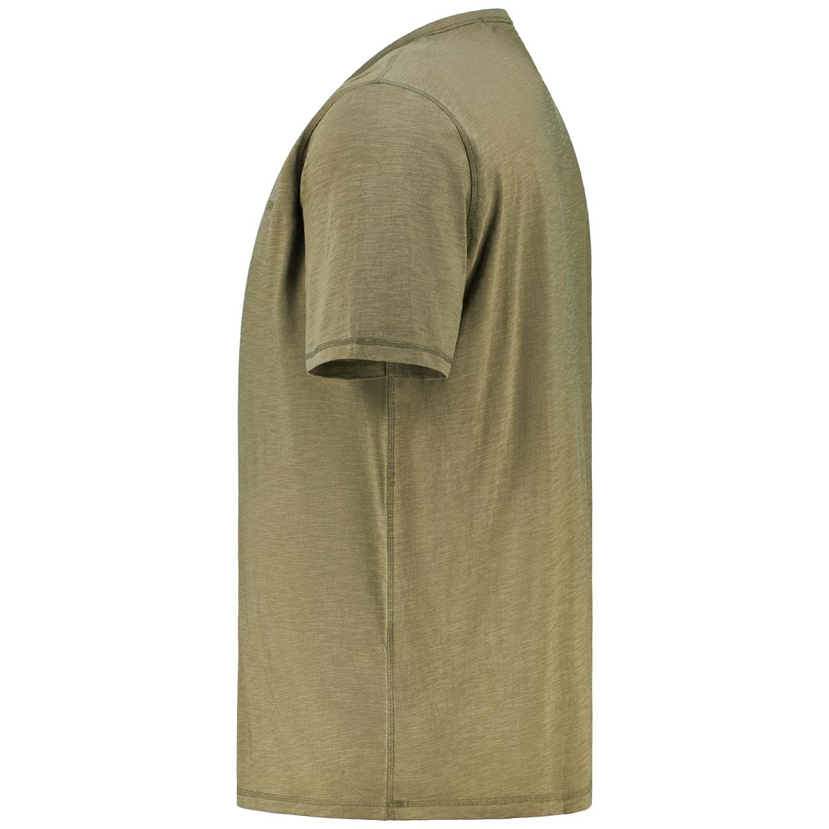 BOSS Basic T-Shirt aus Biobaumwolle khaki
