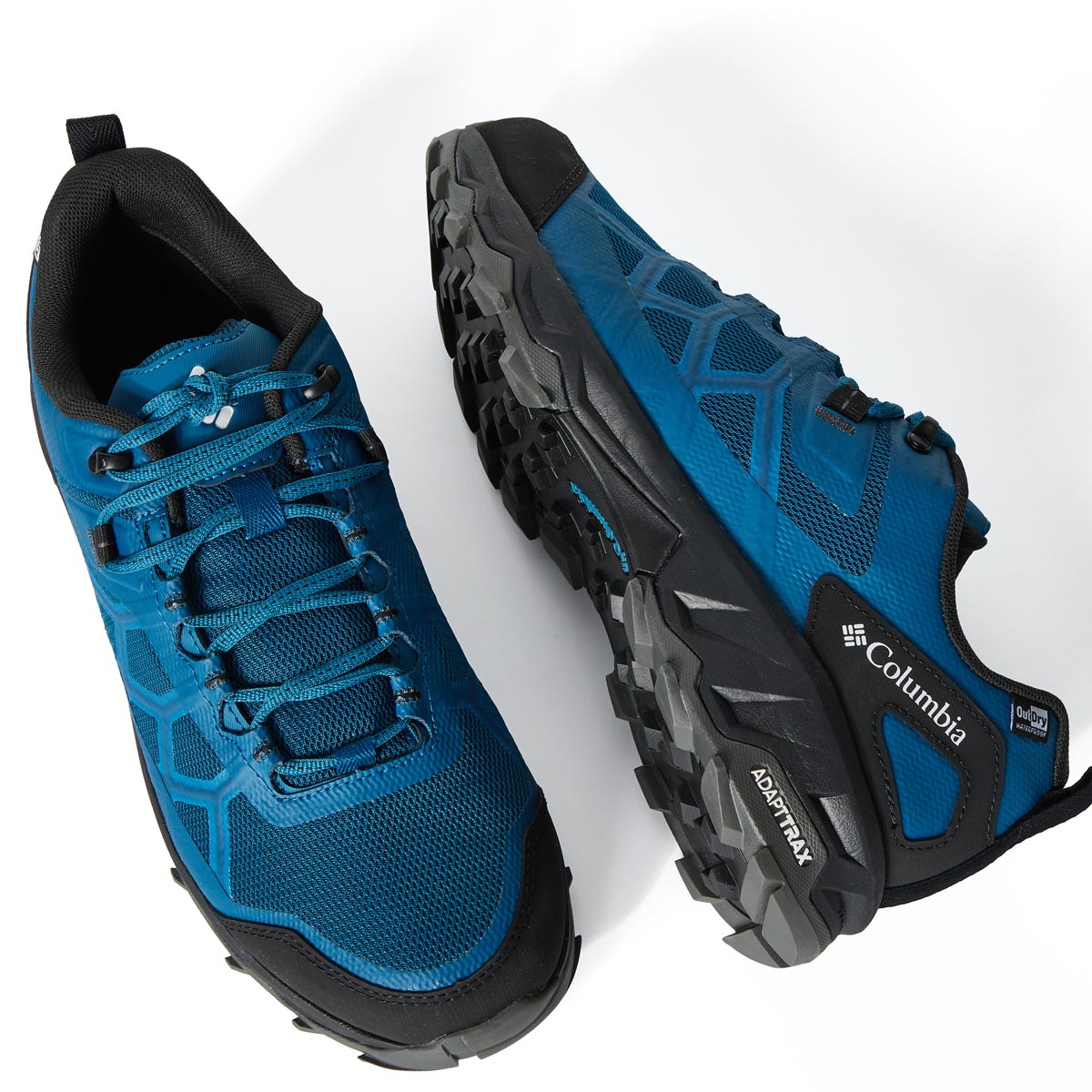 Columbia Sneaker mit Wechselfußbett, wasserdicht und leicht mittelblau