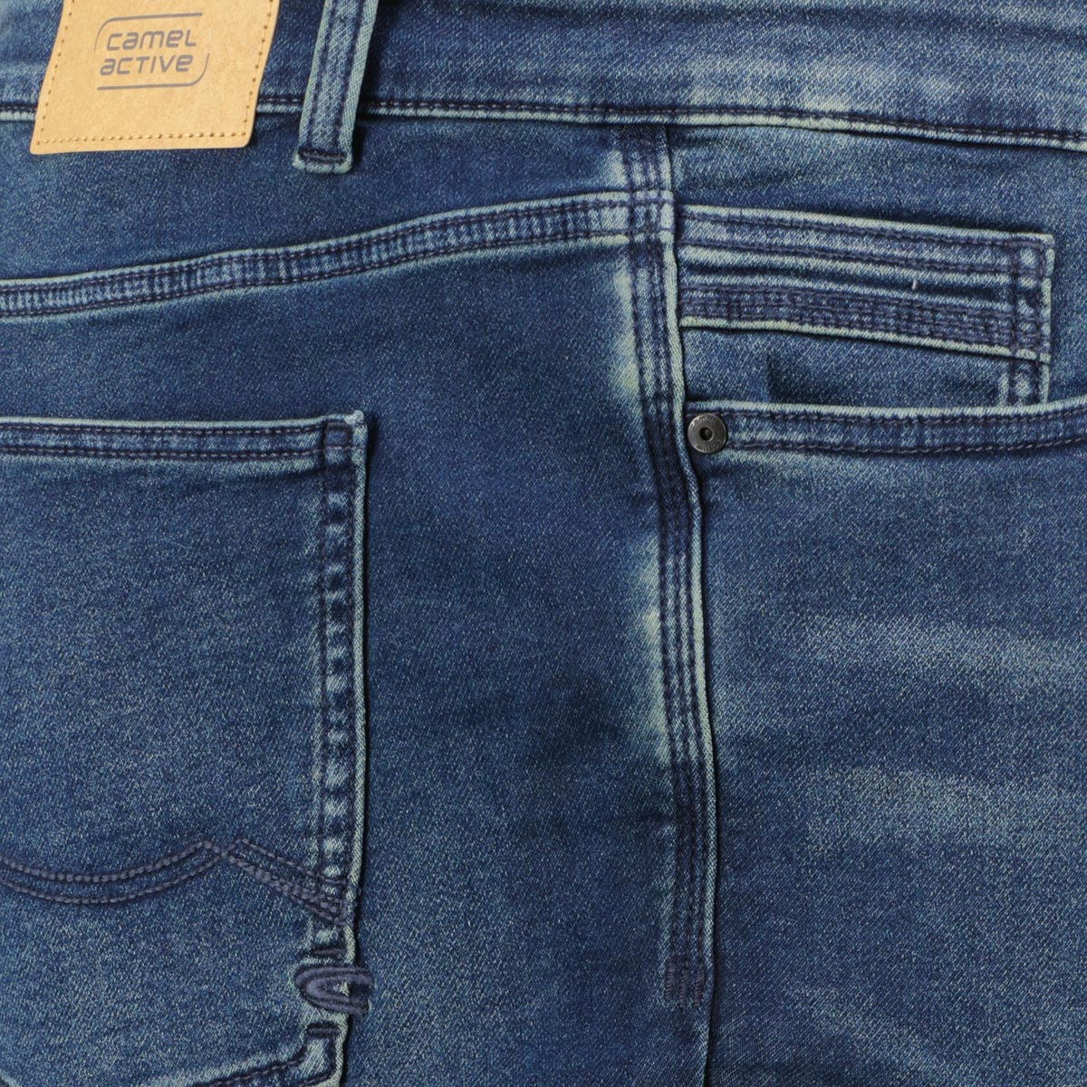 camel active Stretch-Shorts "Houston" dunkelblau