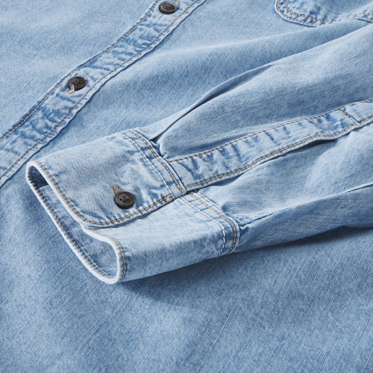 s.Oliver Jeanshemd blau