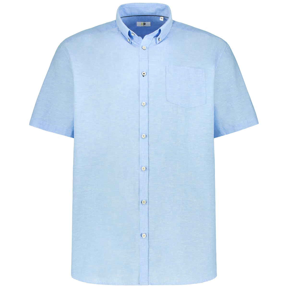 Pfundskerl Freizeithemd aus Leinen Farbe hellblau Größe: XXL günstig online kaufen