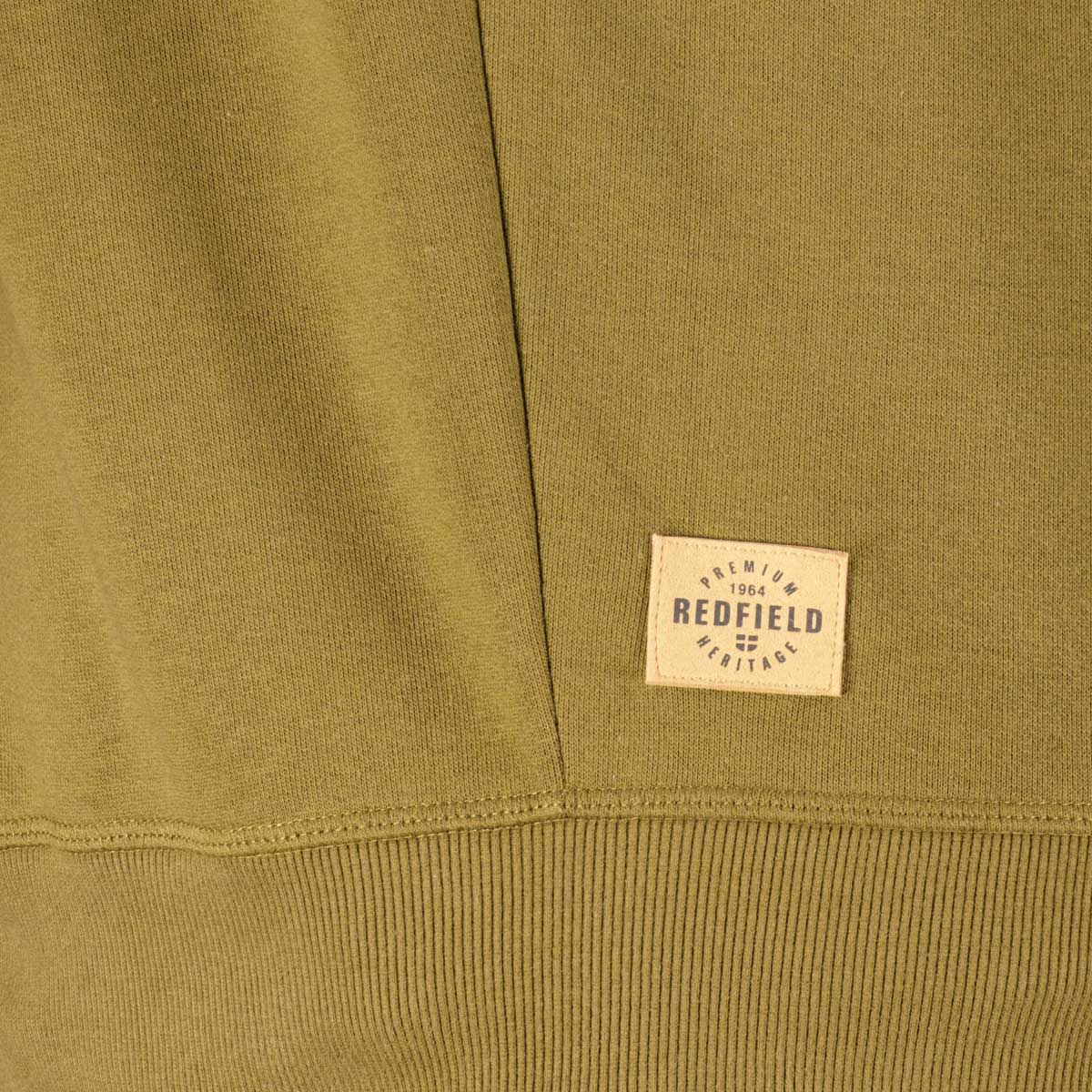 Redfield Sweatshirt mit Applikation oliv Redfield Sweatshirt mit Applikation oliv