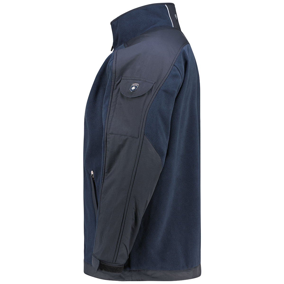 Wellensteyn Fleecejacke "Jet Jacket"  im Materialmix dunkelblau