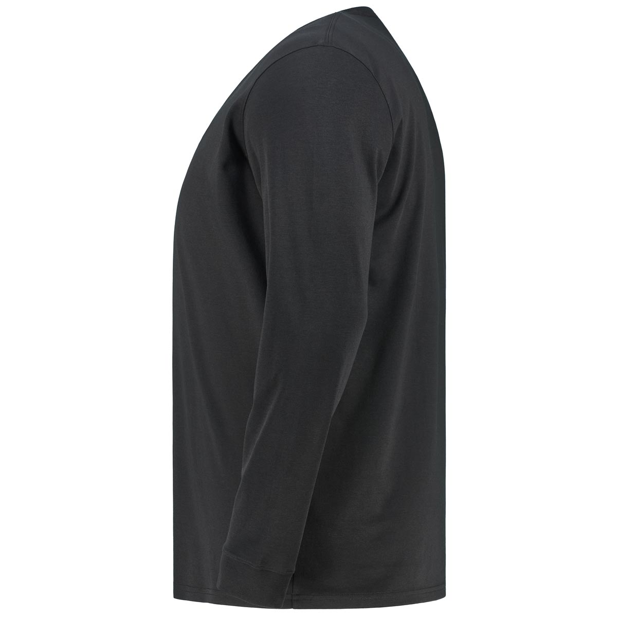 RAGMAN Longsleeve aus Pima-Baumwolle schwarz