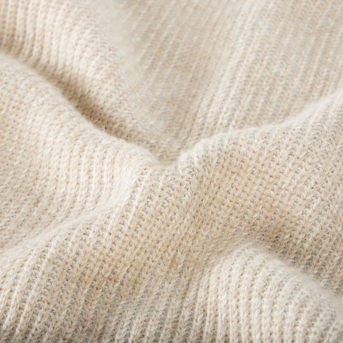 RAGMAN Pullover mit Troyerkragen beige