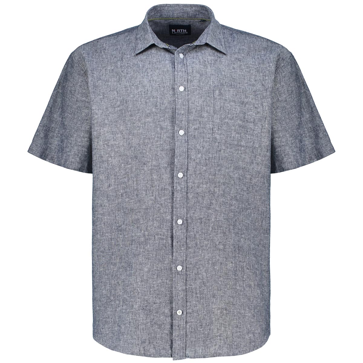 North Freizeithemd mit Leinen Farbe dunkelblau Größe: 6XL günstig online kaufen