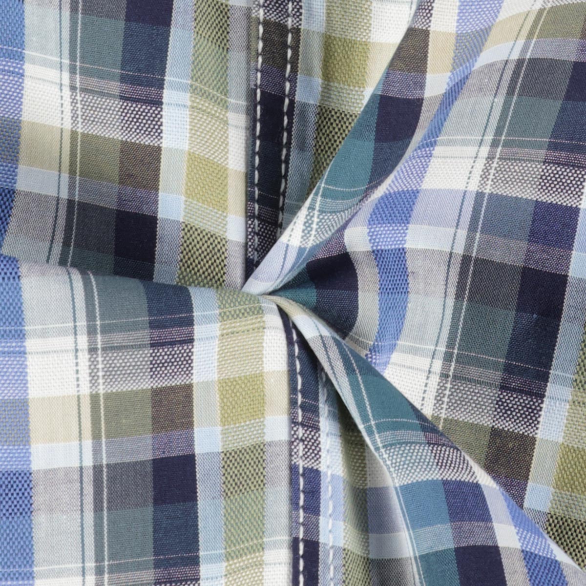 CASA MODA Freizeithemd aus Baumwolle grün CASA MODA Freizeithemd aus Baumwolle grün