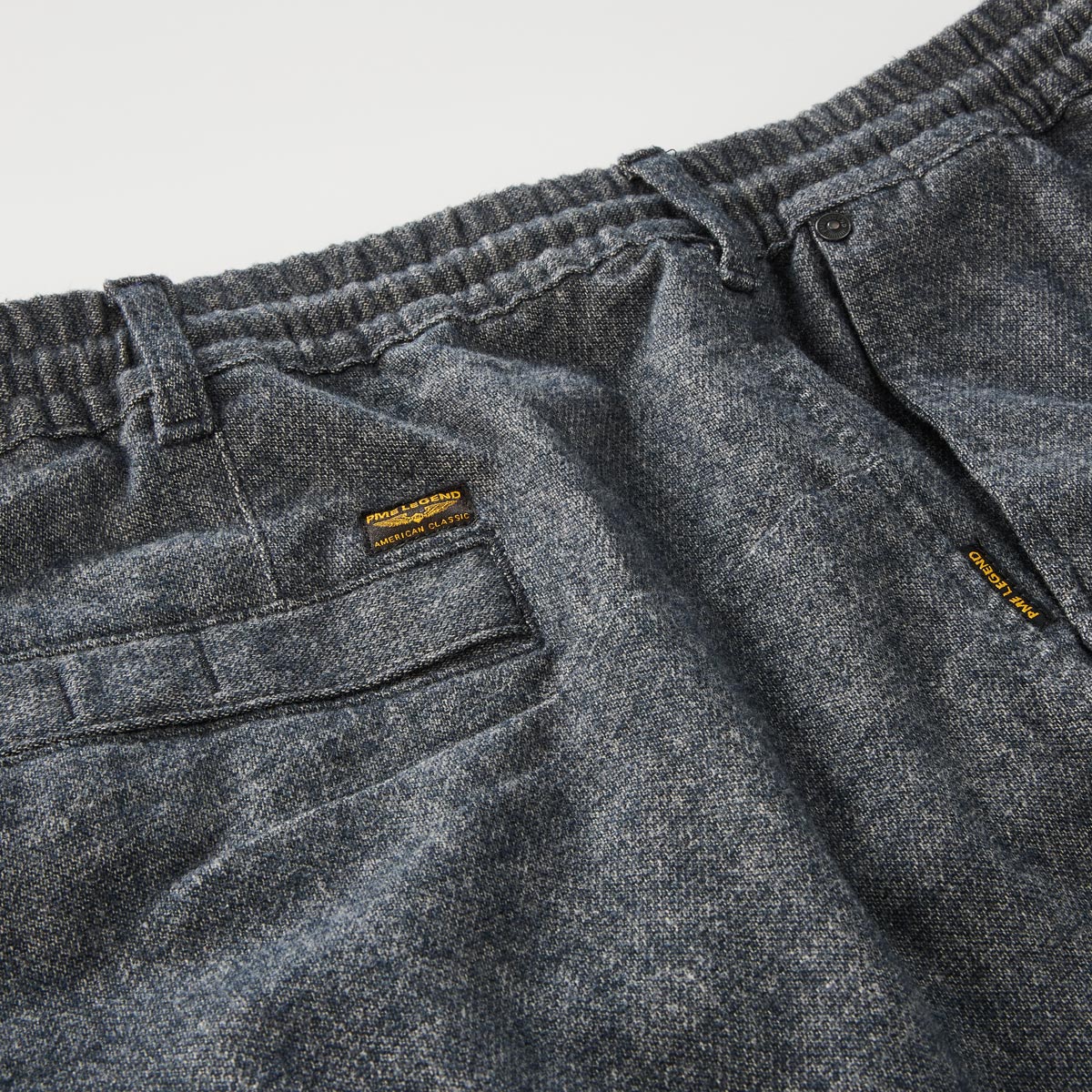 PME LEGEND Chinos aus Flanell dunkelblau