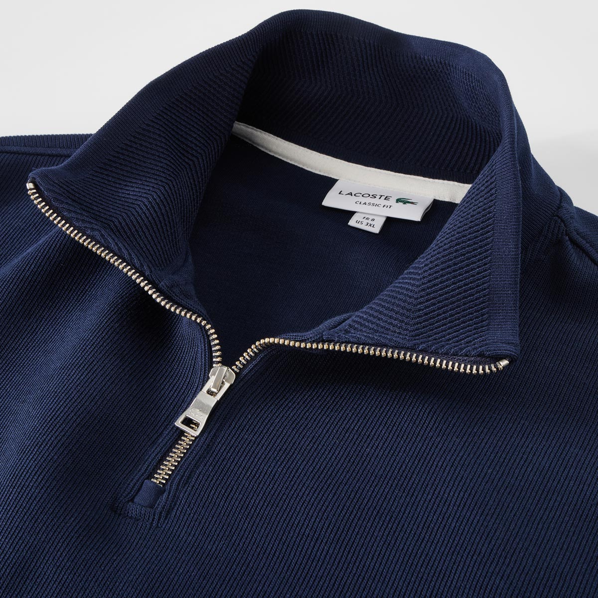LACOSTE Sweatshirt aus Biobaumwolle marine