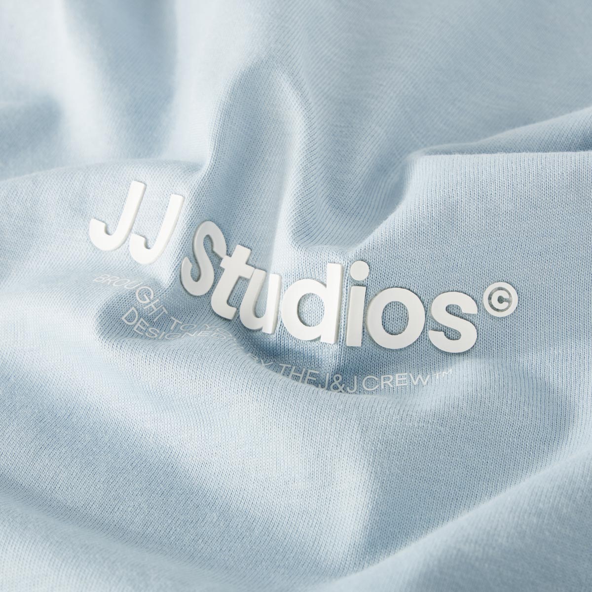 Jack&Jones T-Shirt aus Biobaumwolle hellblau