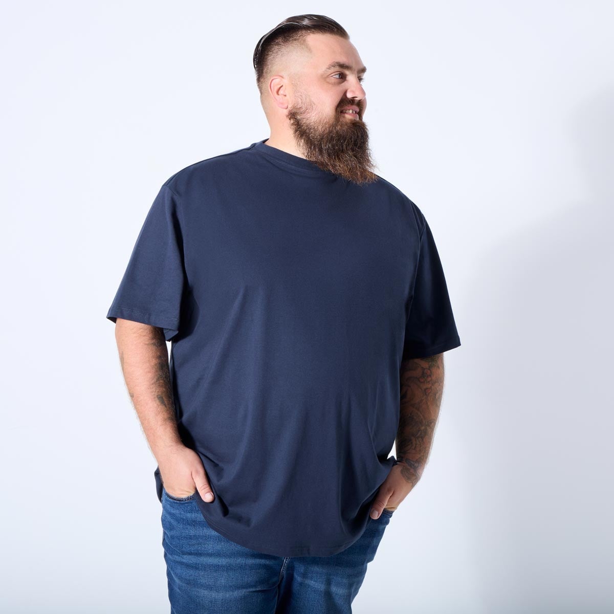 Pfundskerl Doppelpack T-Shirts "Pfundskerl" mit Rundhalsausschnitt marine Pfundskerl Doppelpack T-Shirts "Pfundskerl" mit Rundhalsausschnitt marine