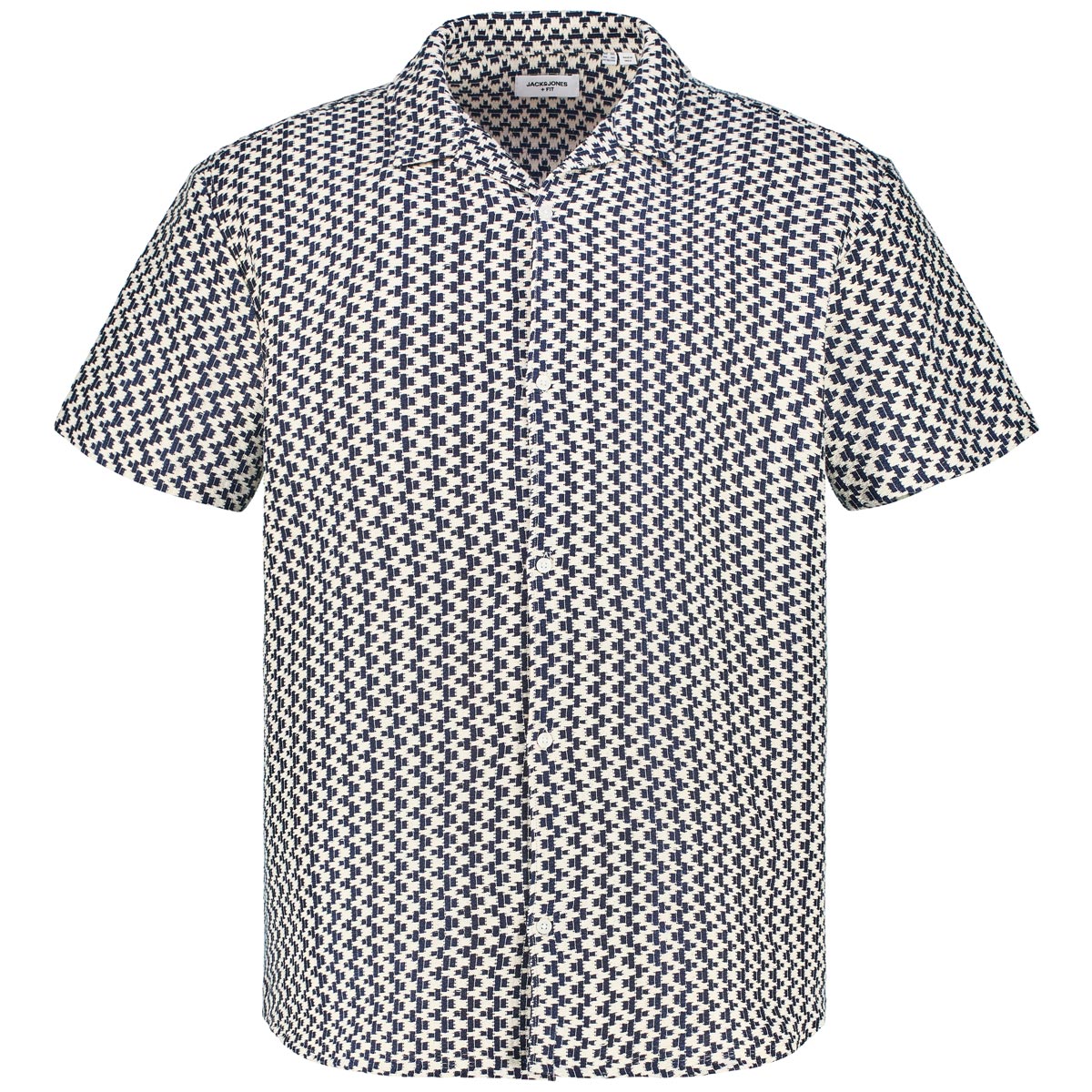 Freizeithemd mit Strukturgewebe